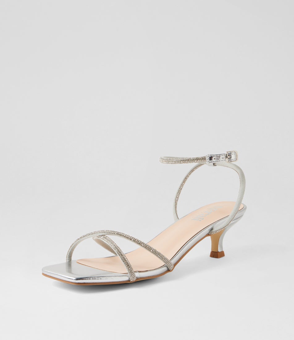 Ally Silver Sandals