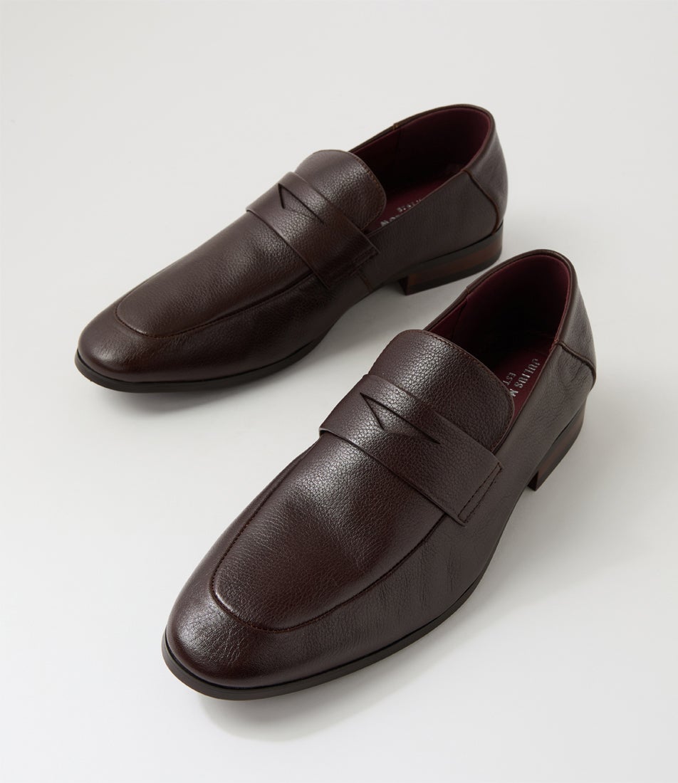 Luxe Brown Leather Loafers
