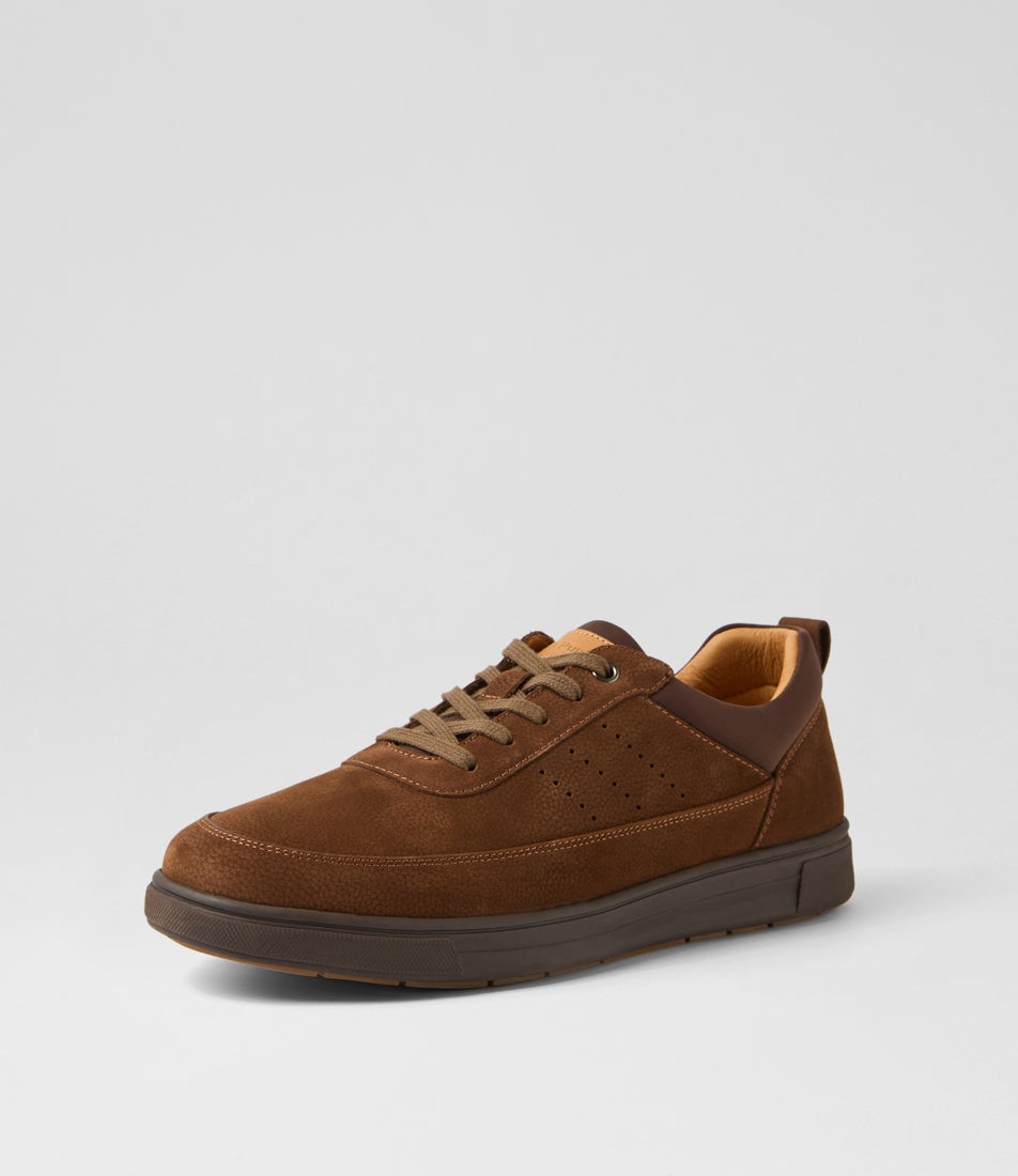Gyro Brown Nubuck Sneakers