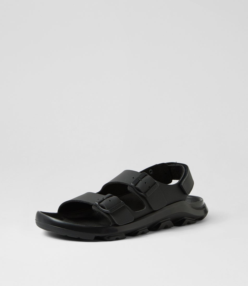 Mogami Terra Mens Black Birkoflor Sandals