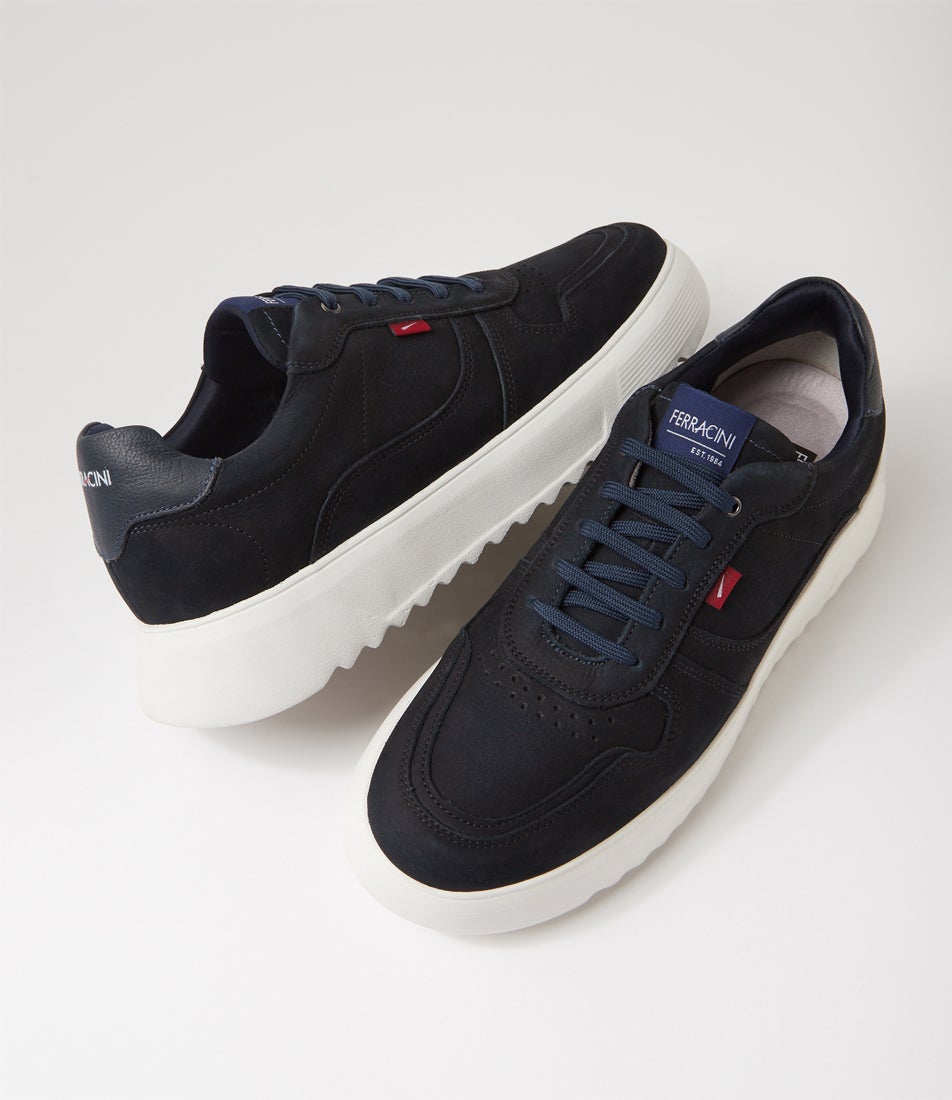 Quill Marine Leather Sneakers