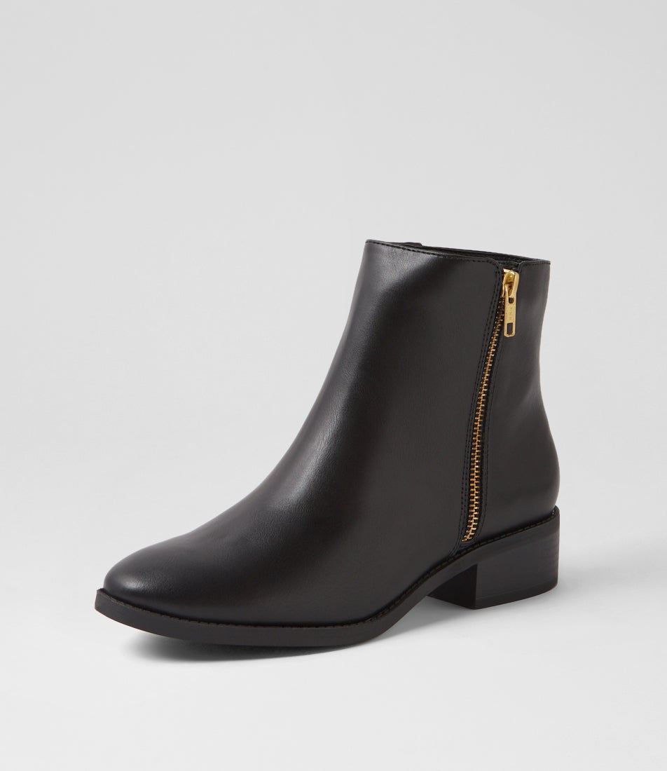 Liman Black Ankle Boots