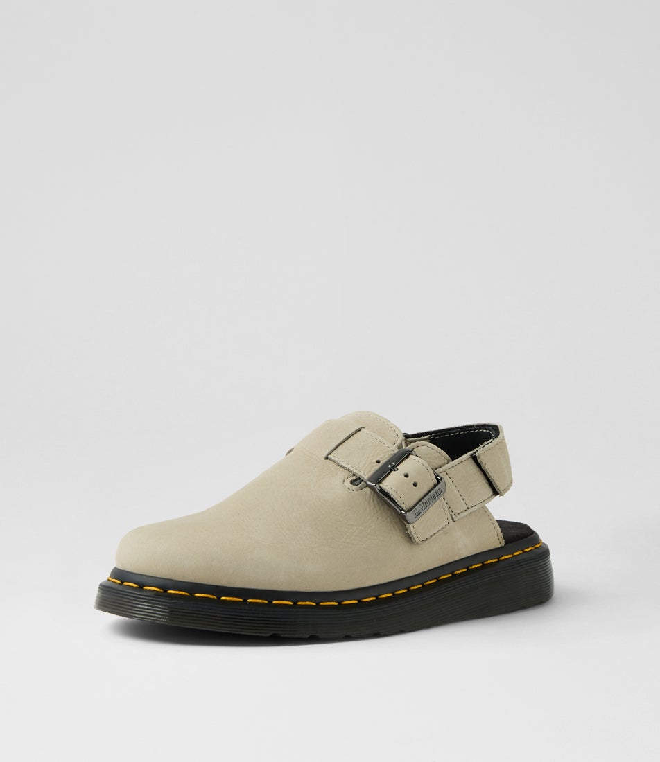 Jorge 2 Mens Warm Stone Nubuck Mules
