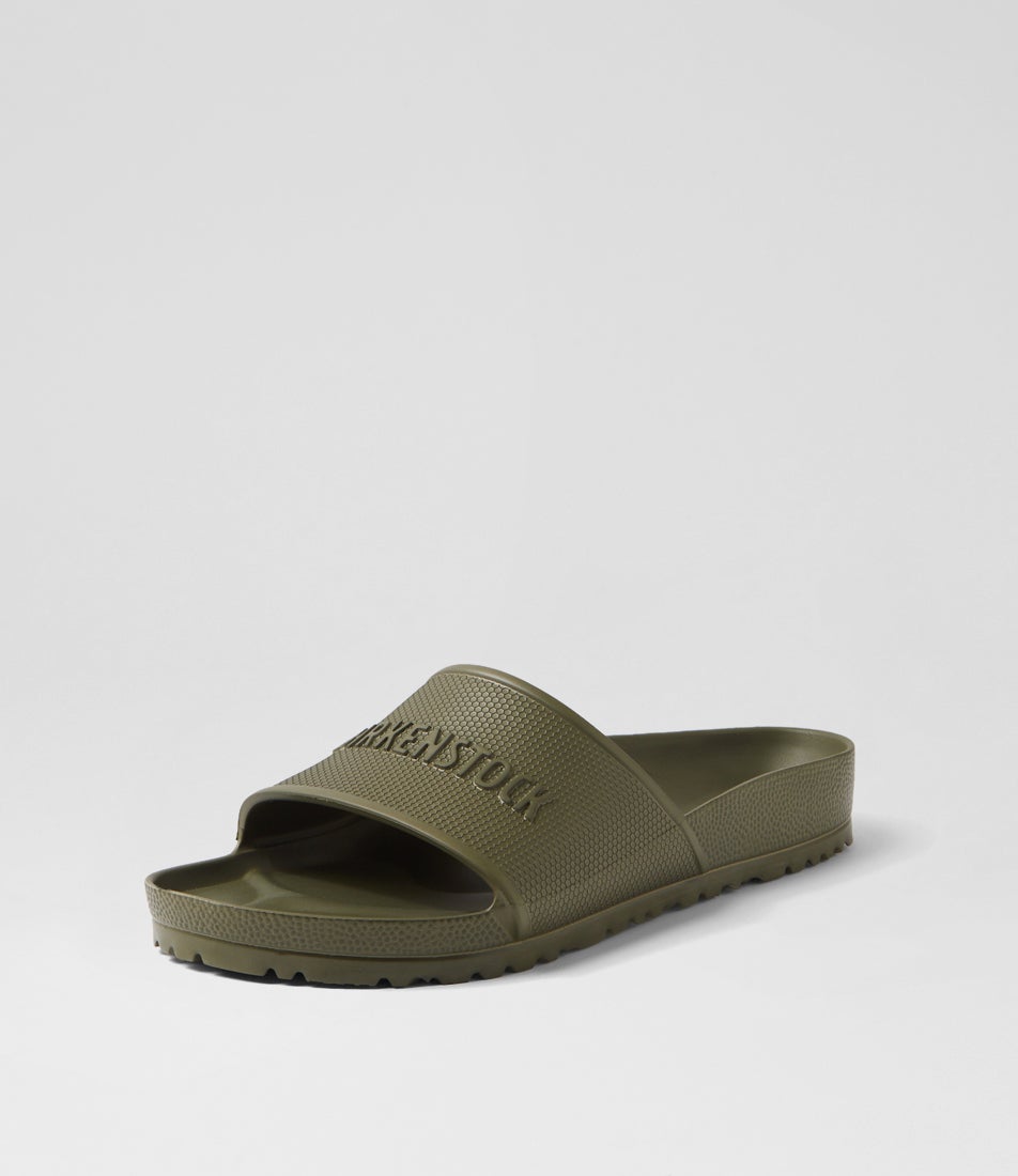 Barbados M Khaki Eva Slides