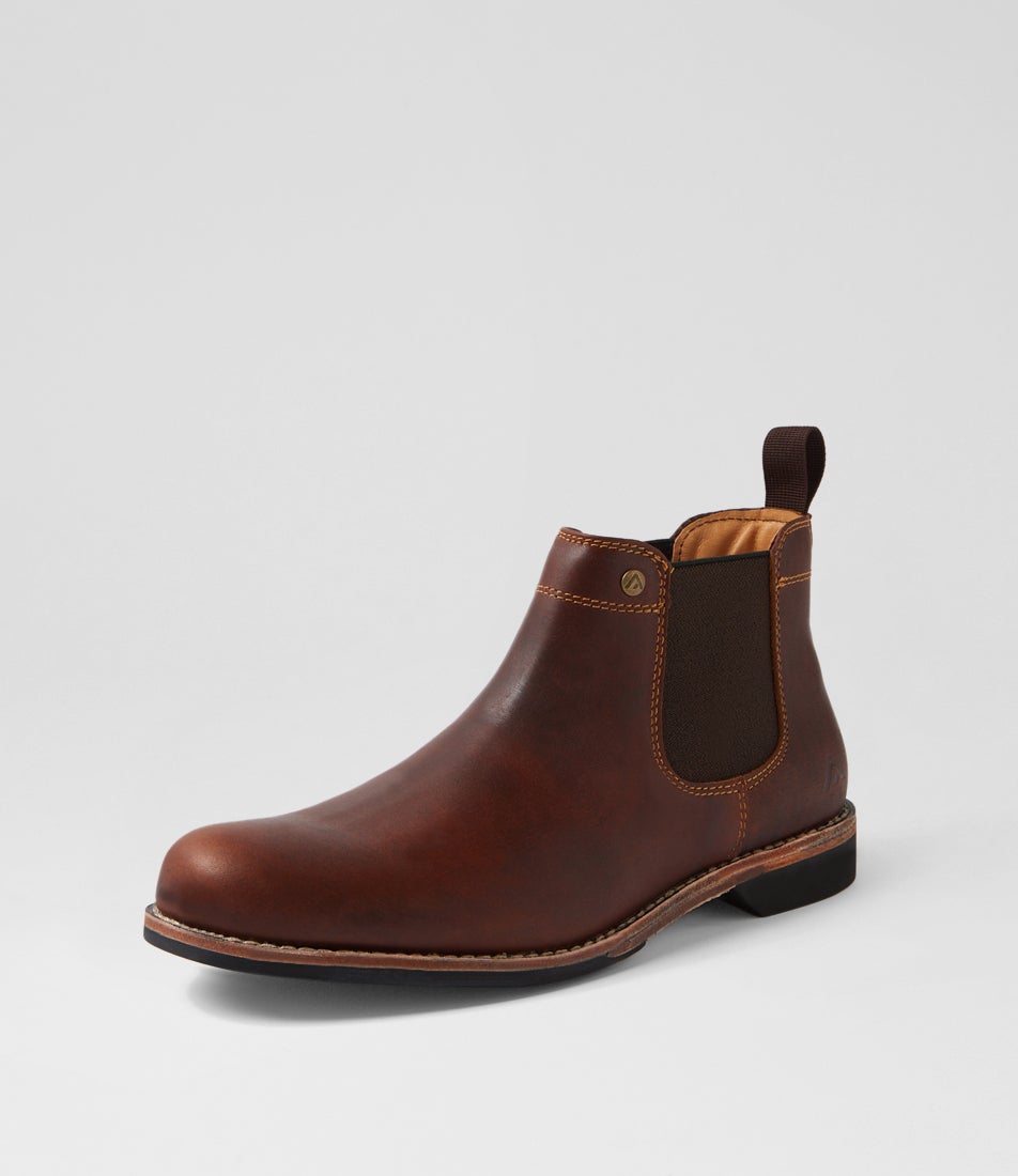 Ritter Tan Leather Boots