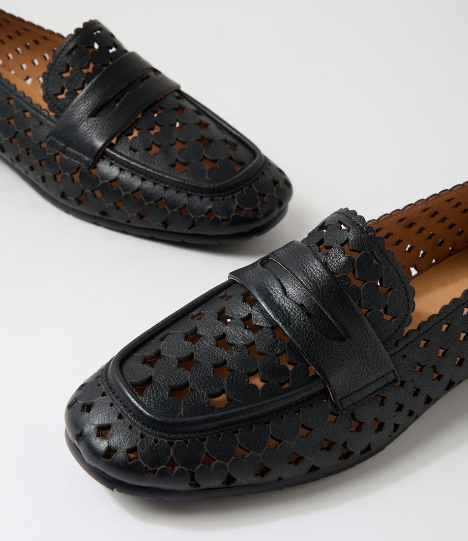 Mavi Black Leather Loafers Mavi Black Leather Loafers