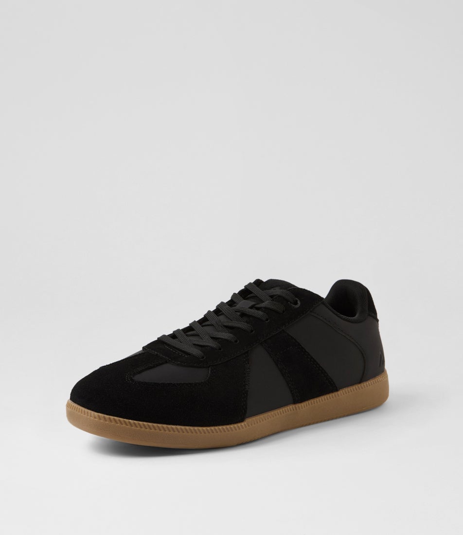 Comrade Black Leather Sneakers Comrade Black Leather Sneakers