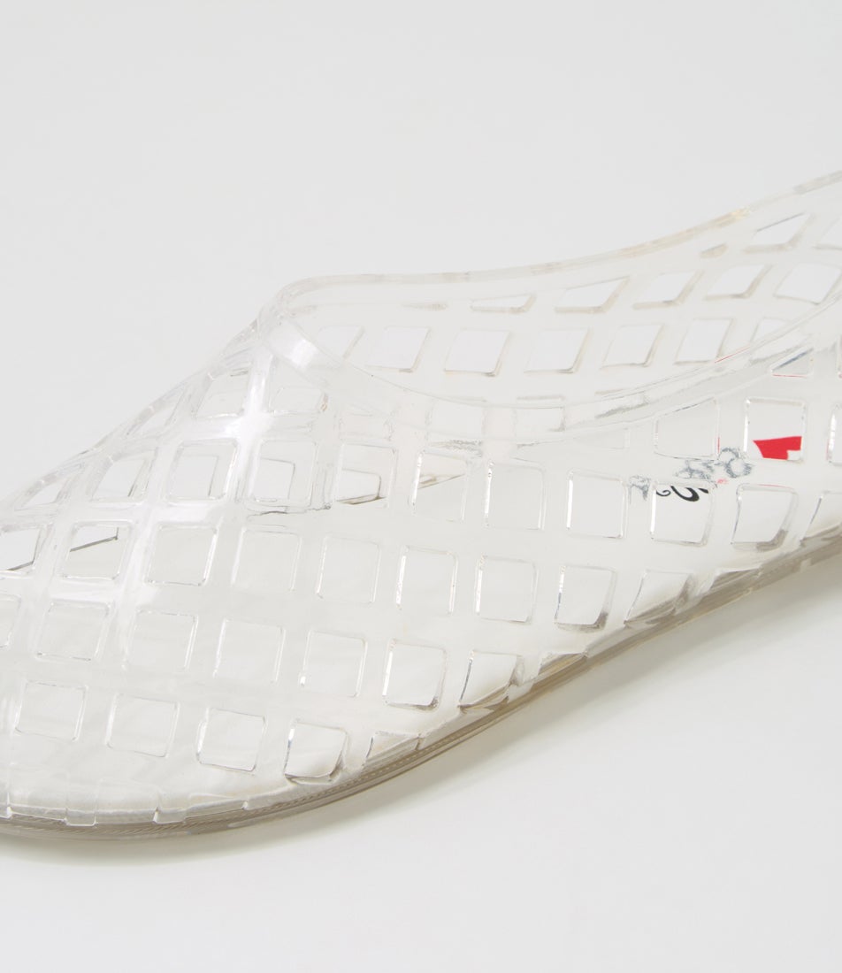 Vantello Clear Jelly Flat Shoes