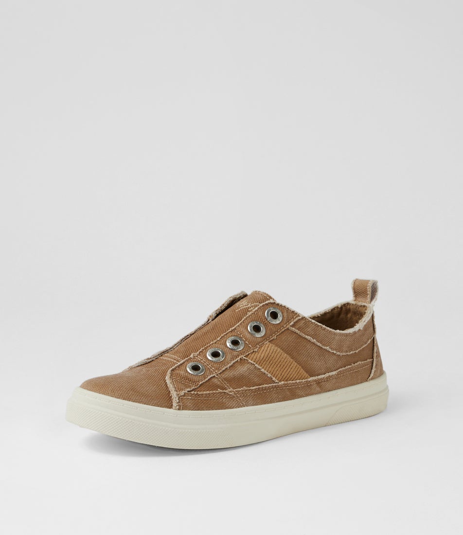 Hangout Desert Khaki Canvas Sneakers