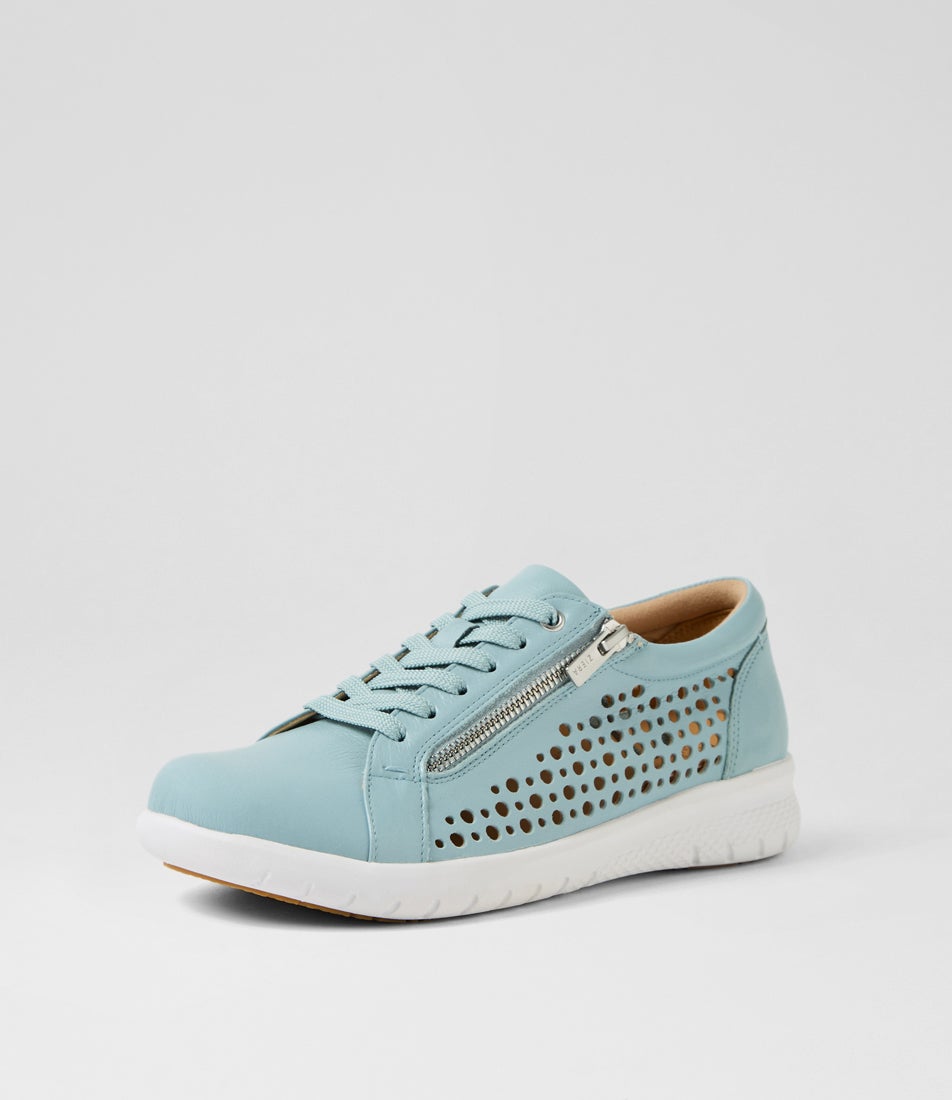 Shovo Xf Denim Leather Sneakers