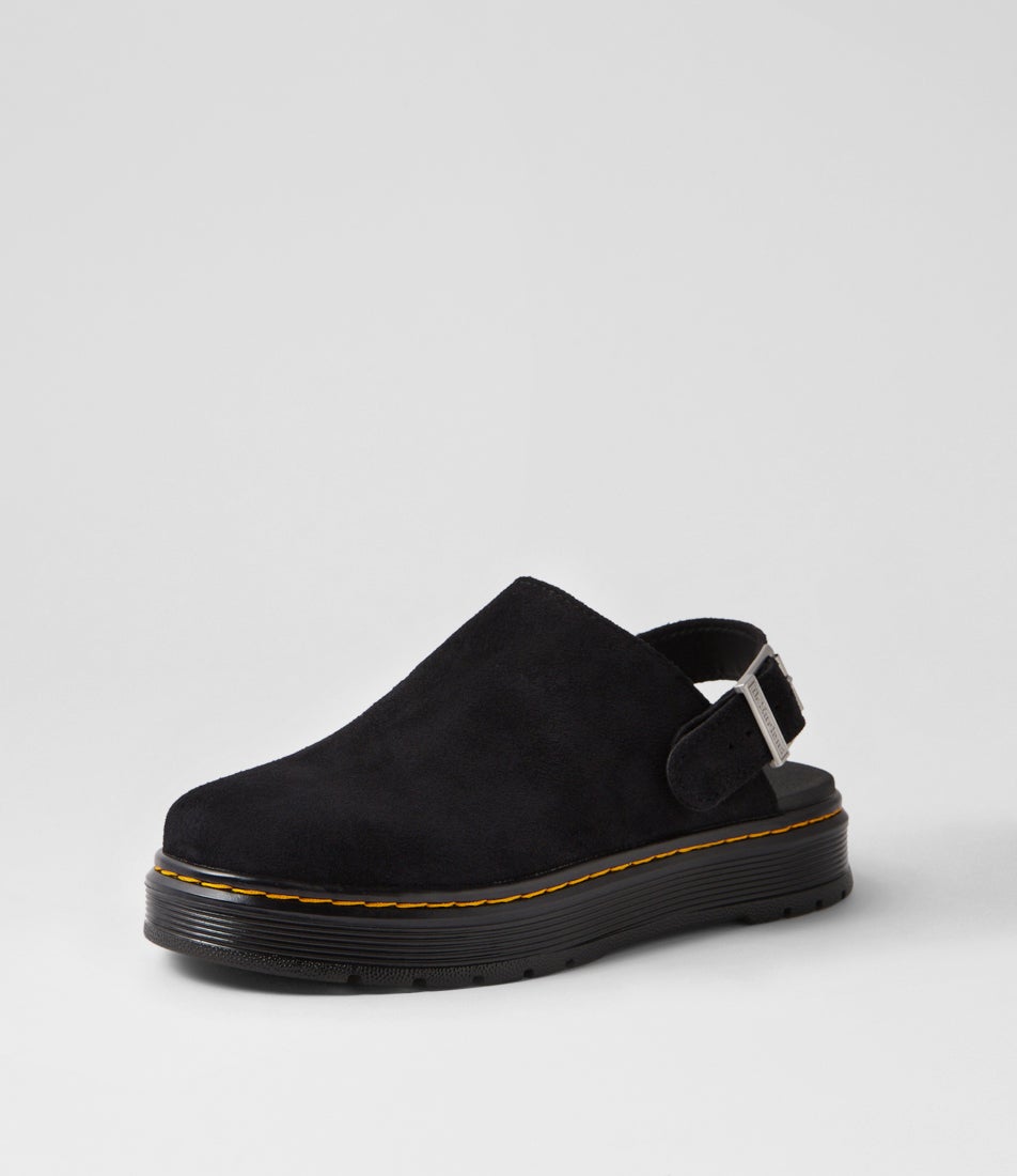 Brookline Mule Black Bronx Suede Mules