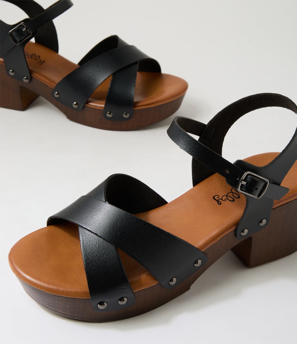 Frossie Black Sandals Frossie Black Sandals