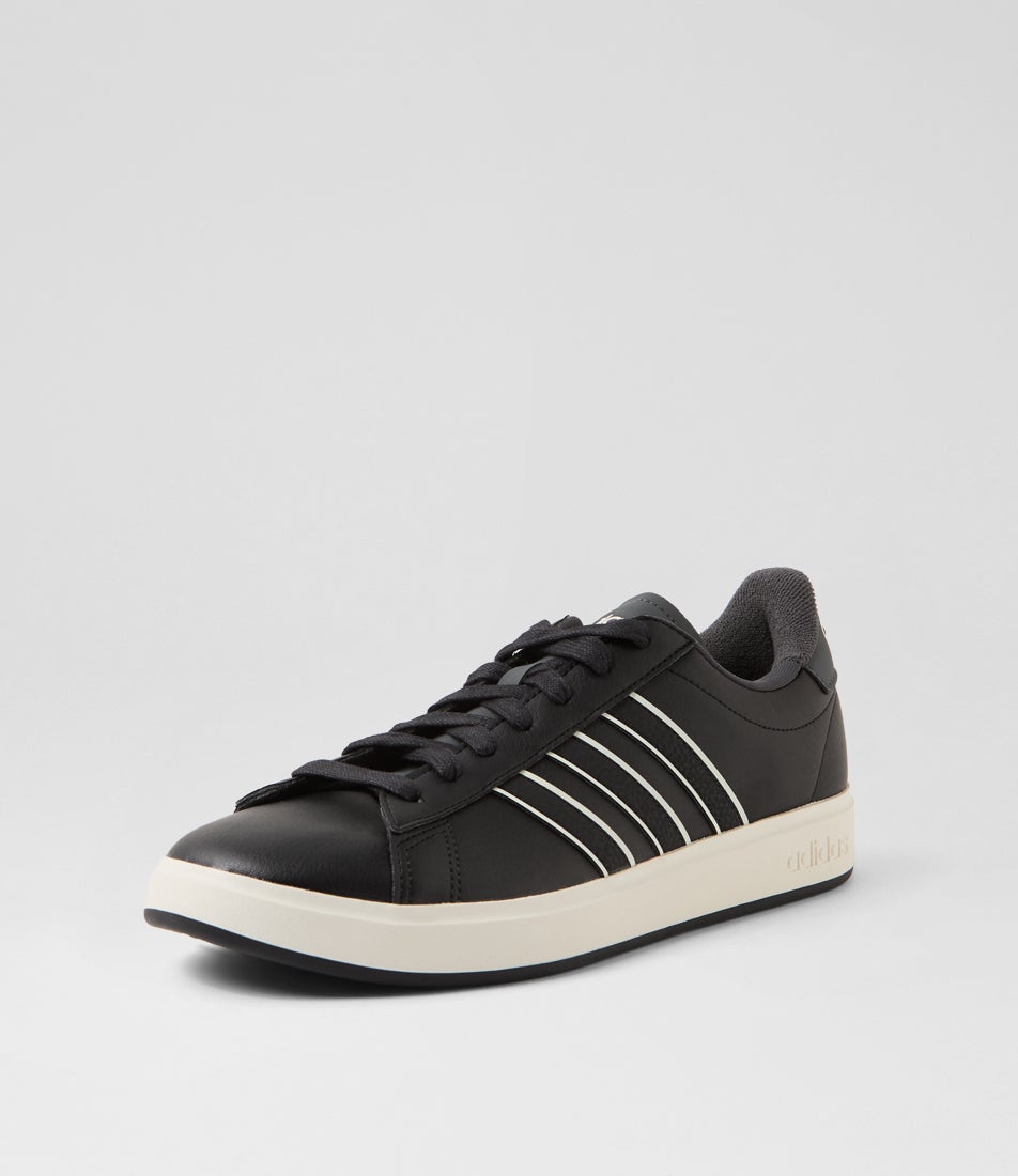 Grand Court 2 M Core Black Off White Sneakers