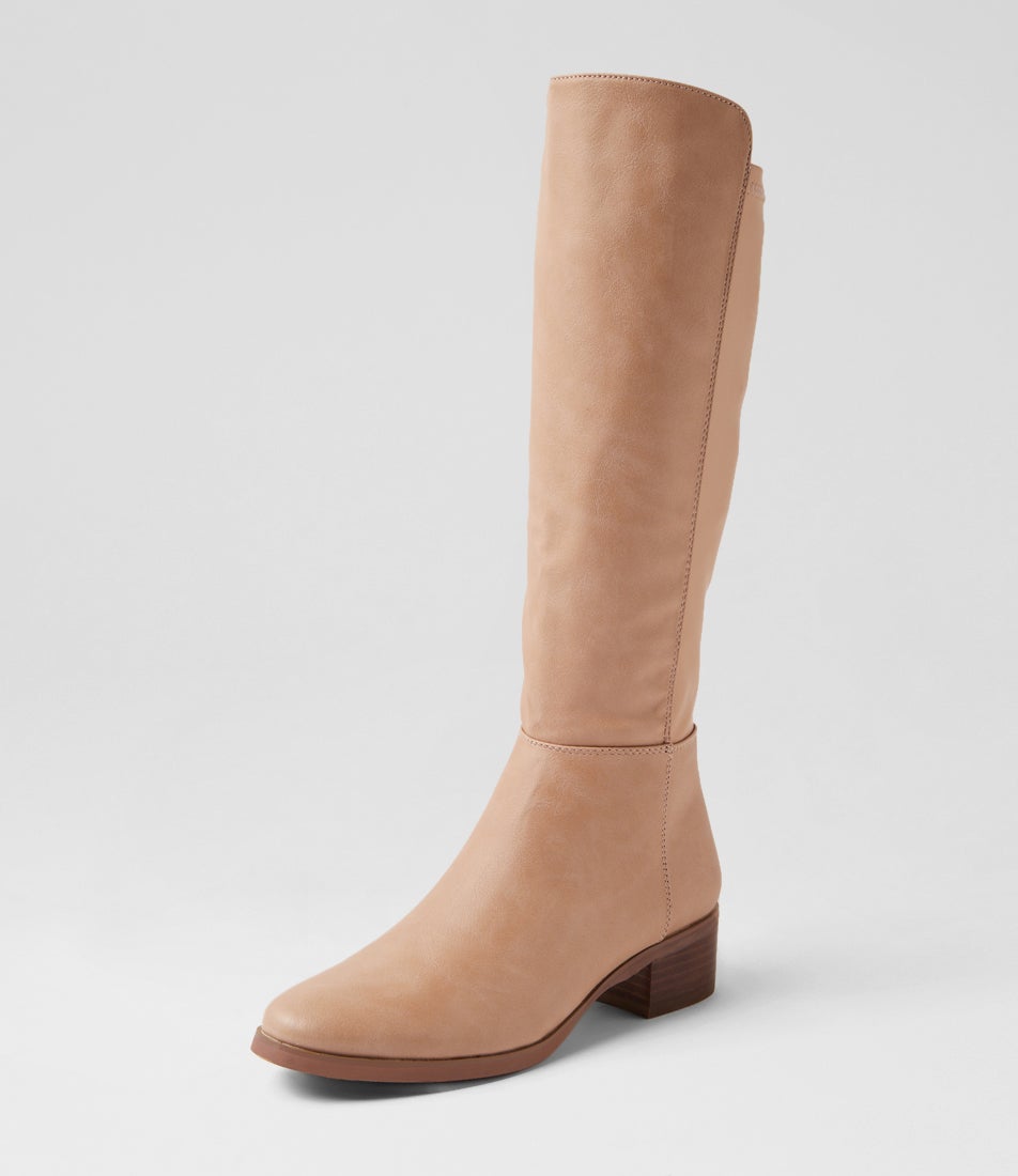 Telli2 Almond Stretch Knee High Boots