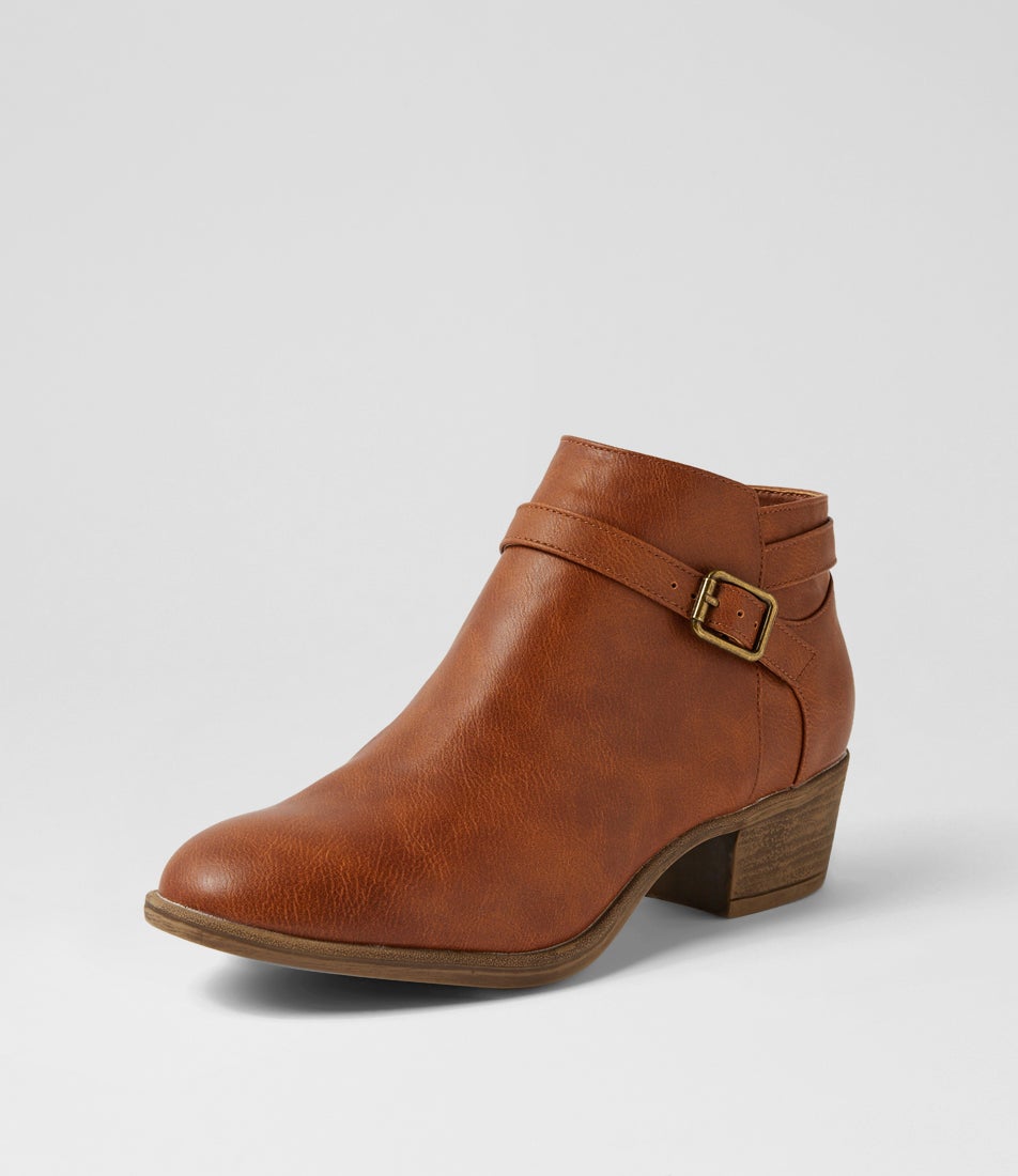 Altoner Cognac Ankle Boots