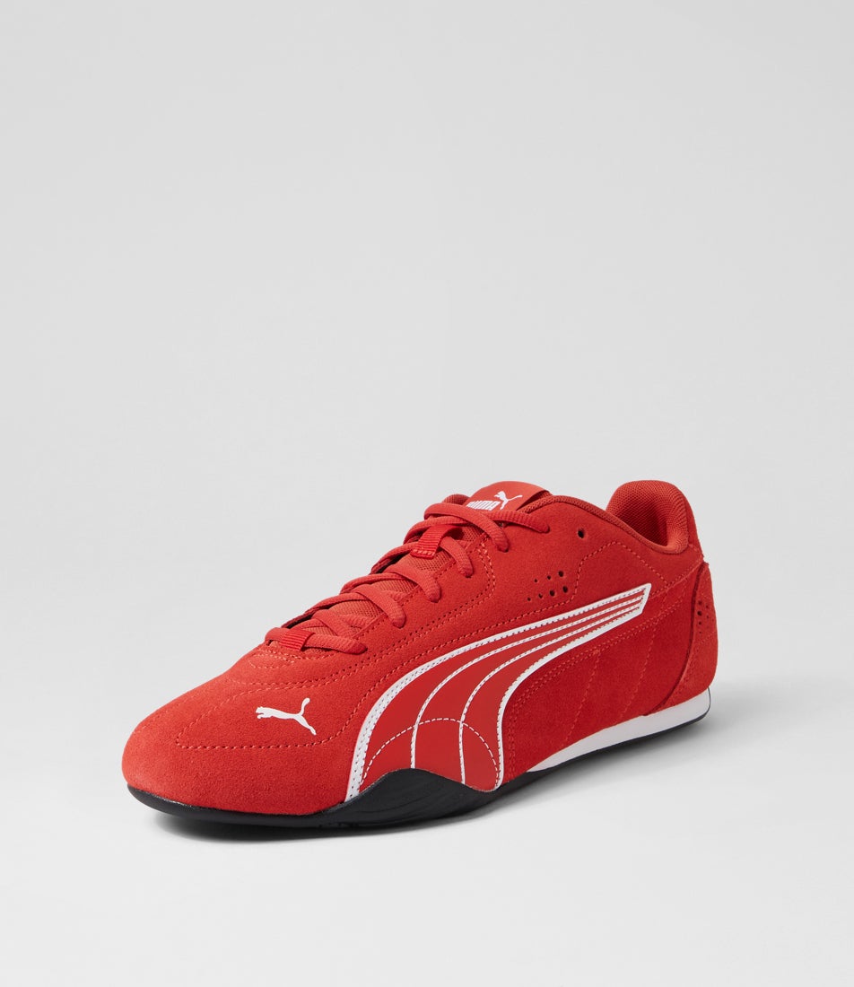 Catch M Candy Apple Suede Sneakers