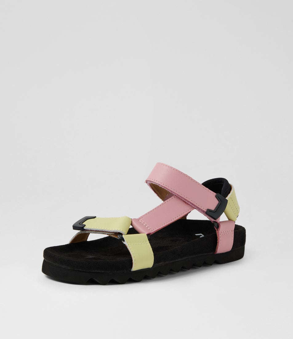 Sandal Tooth Wedge Sorbet Leather Sandals