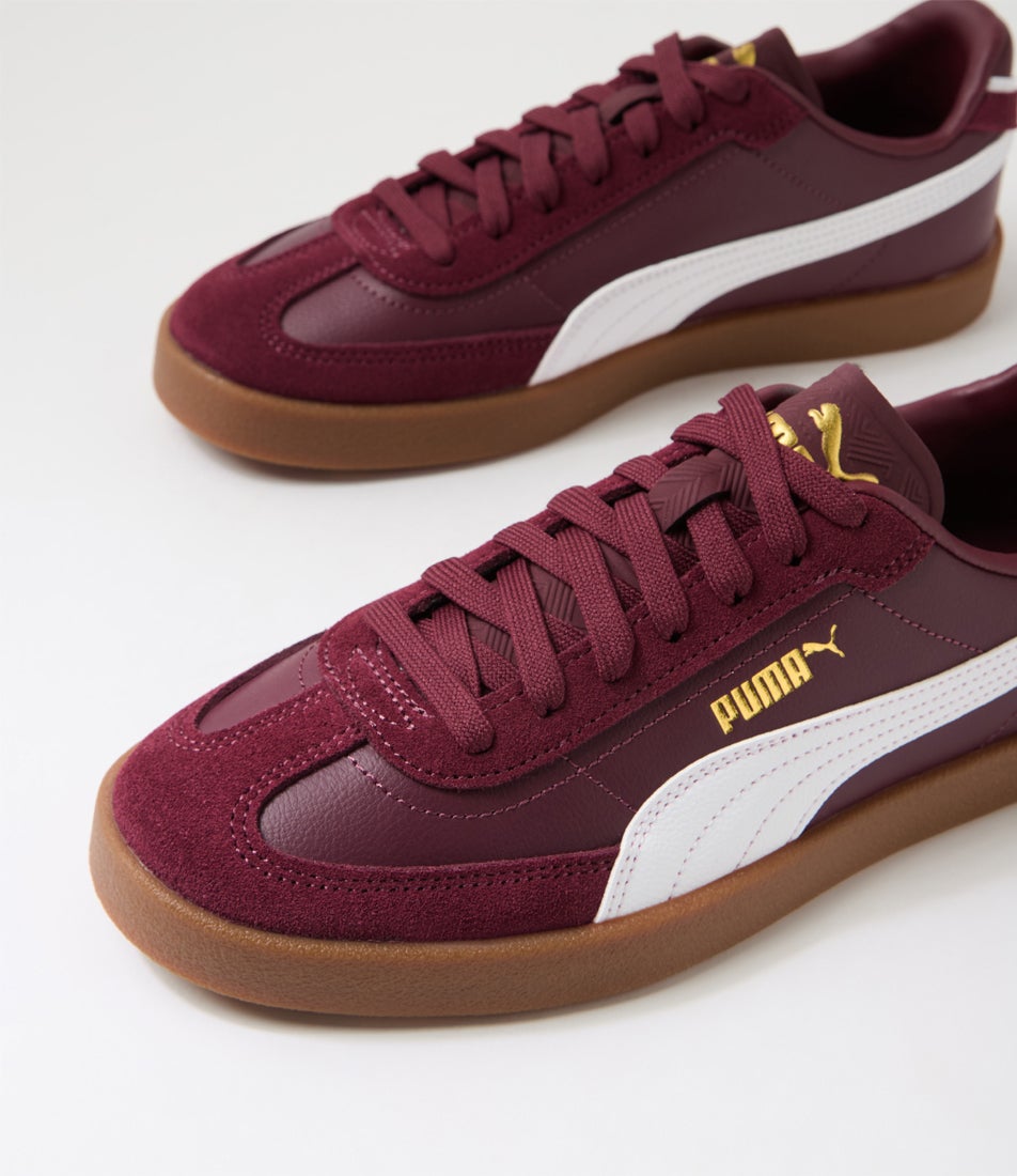 Puma Club 2 Era W Ruby Shimmer White Sneakers