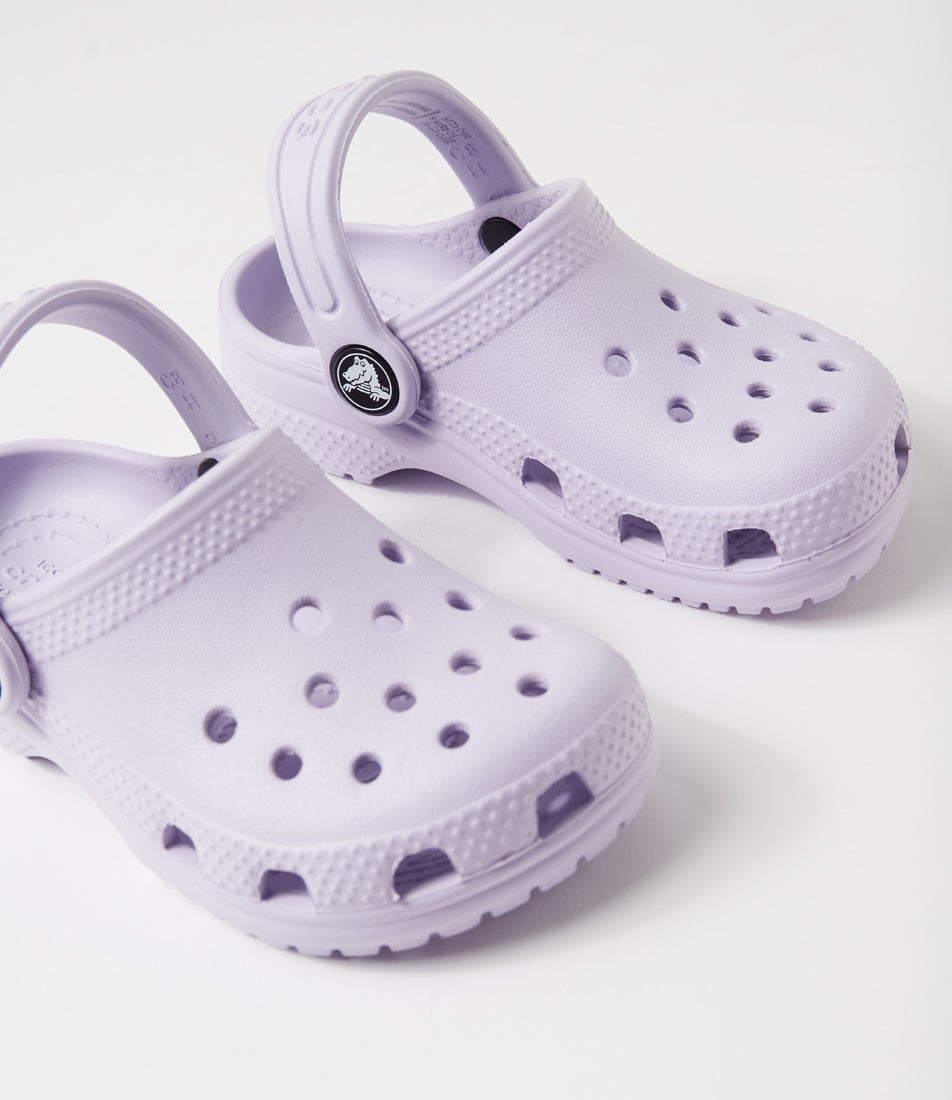 Classic Clog Toddler Lavender Croslite Sandals