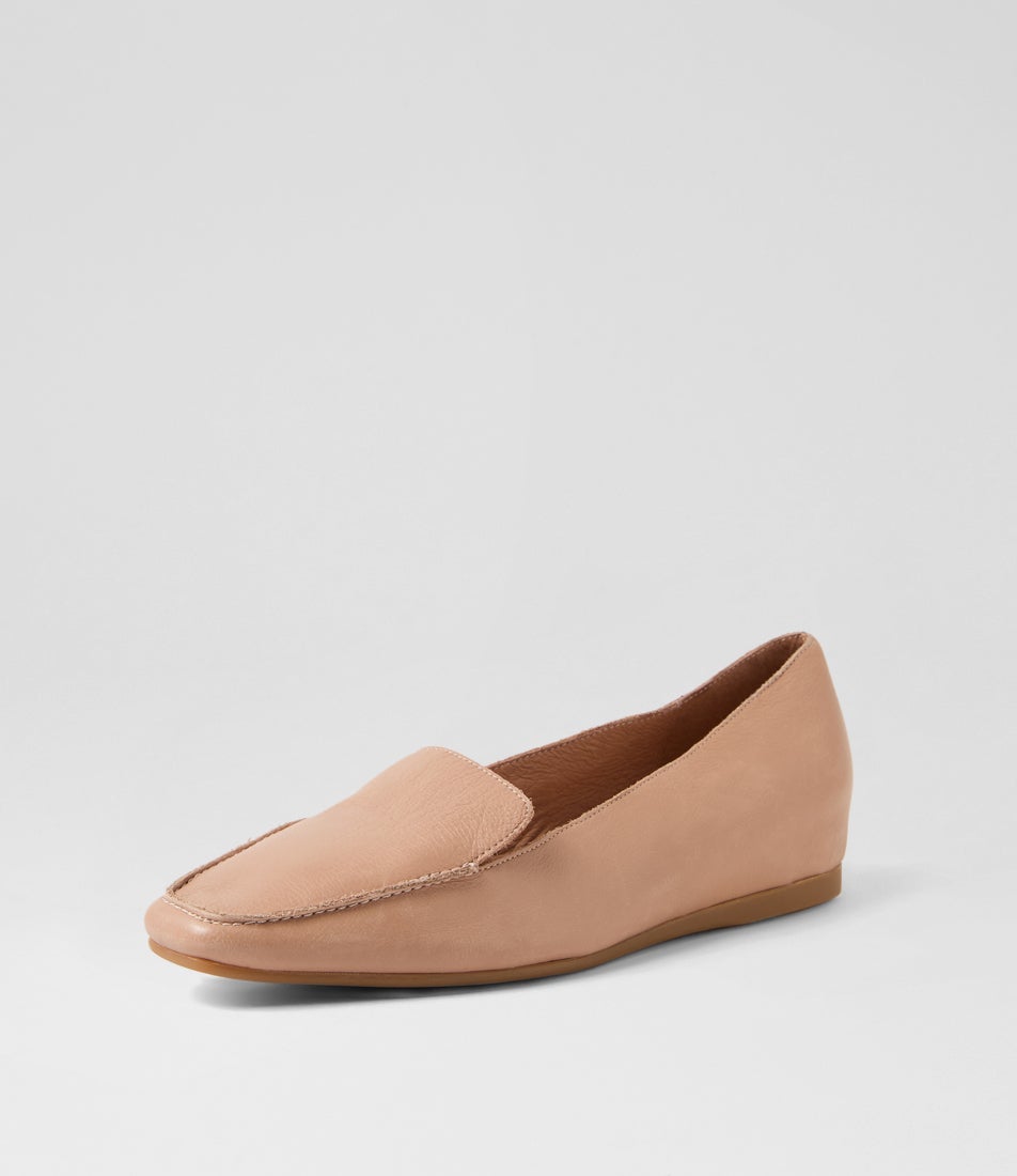 Kirrer Cafe Leather Flat Shoes