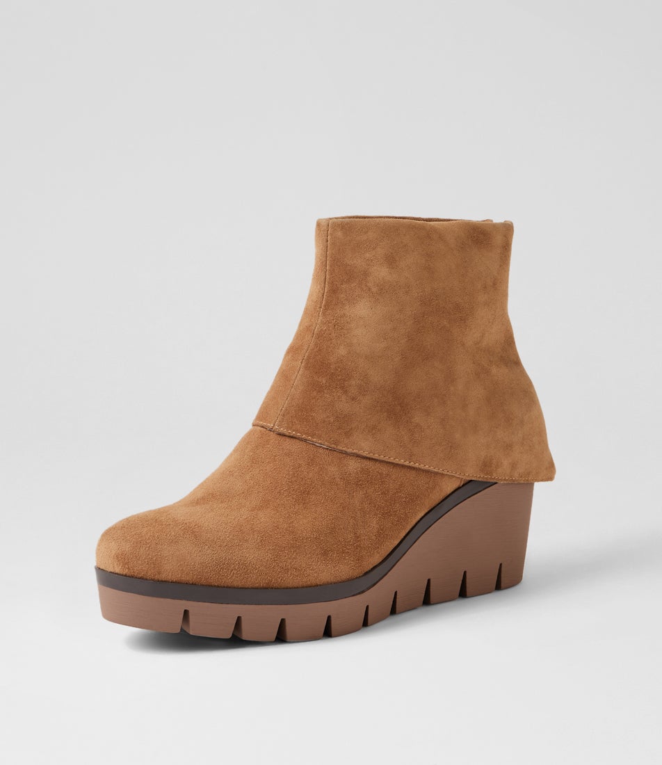 Neeper Choc Suede Ankle Boots