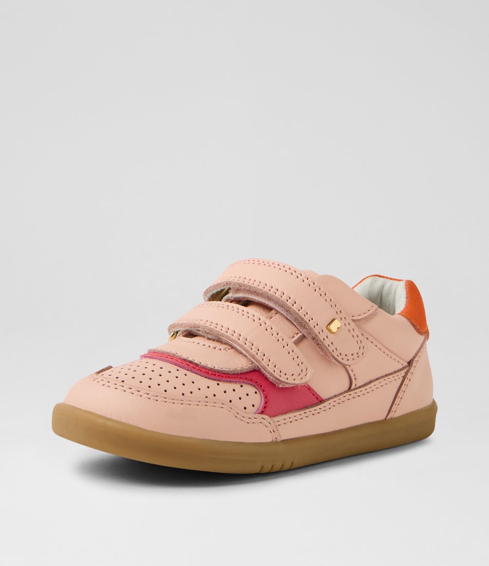 Iw Hunter Toddler Cameo Rose Nasturtium Leather Flat Shoes