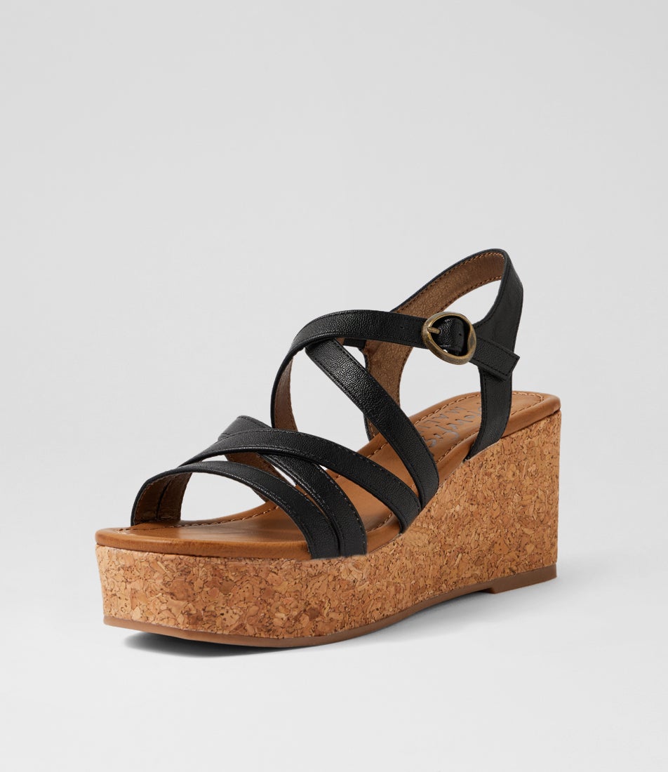 Aurora Black Sandals