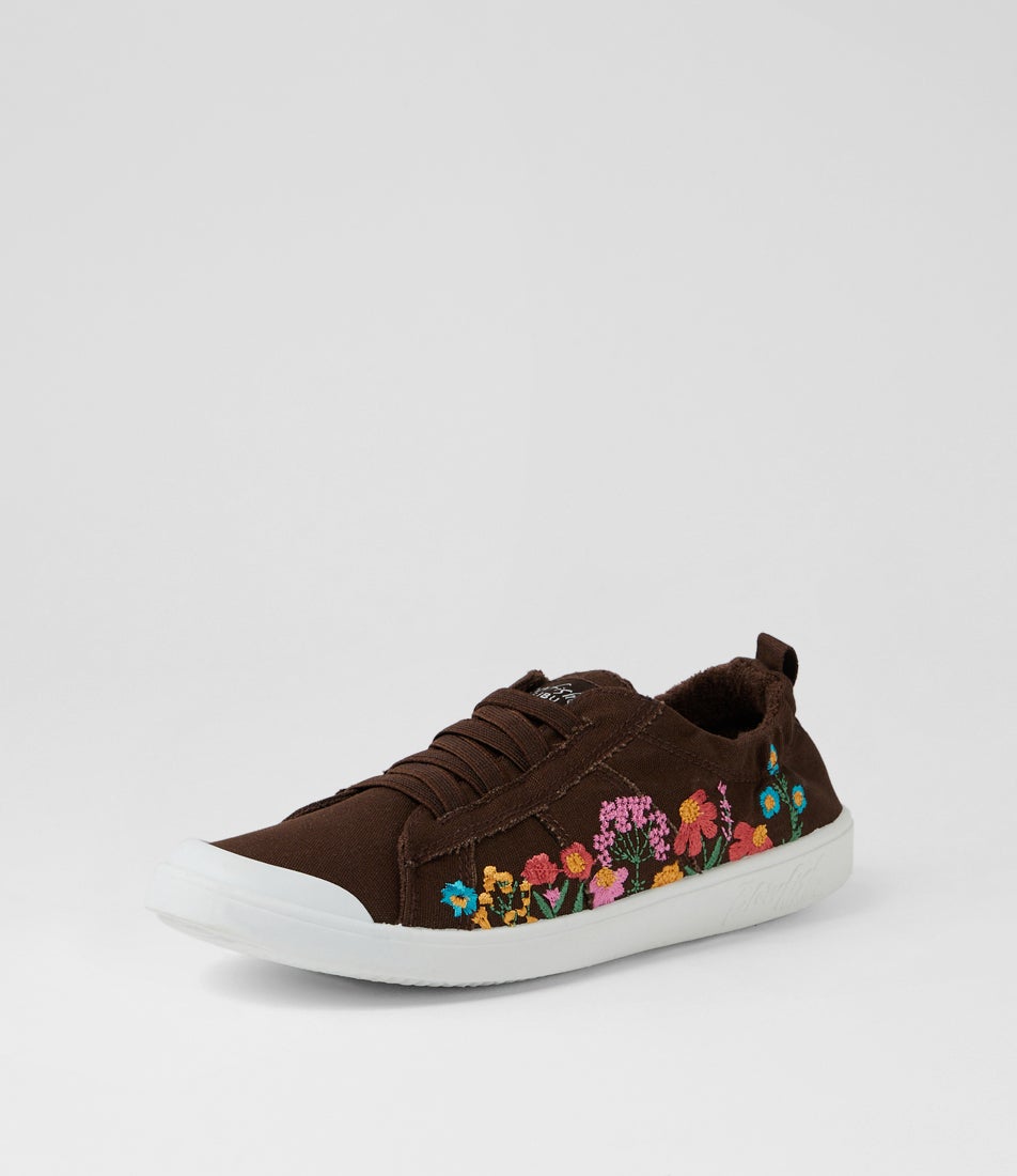 Vex Sun Espresso Canvas Sneakers