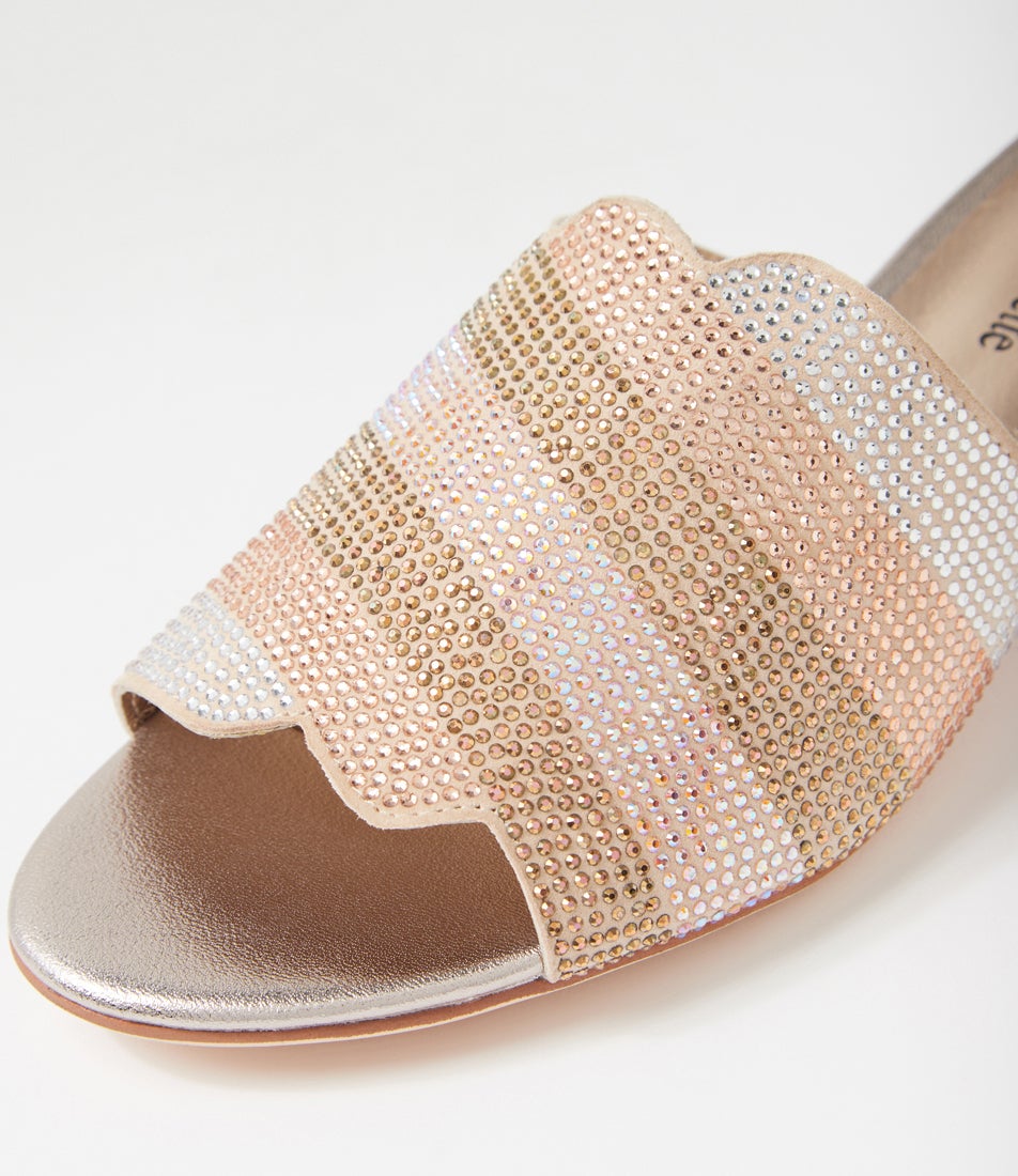Tonda Champagne Multi Sandals