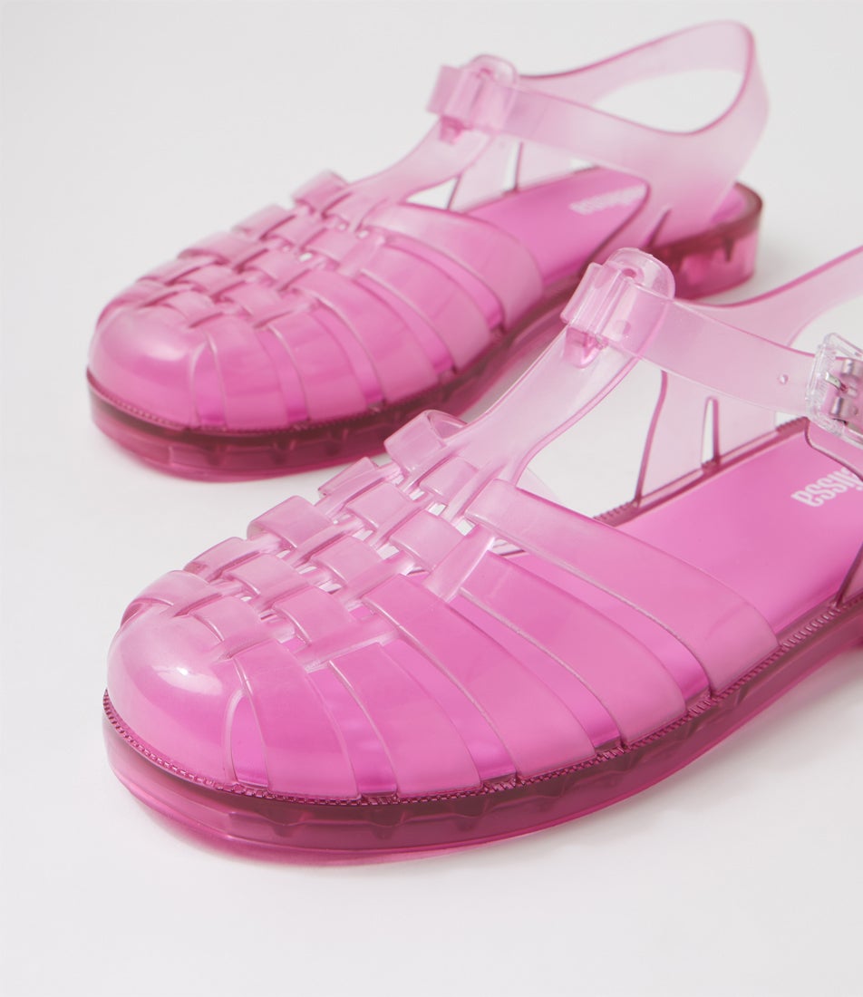 Possession Clear Pink Pvc Sandals