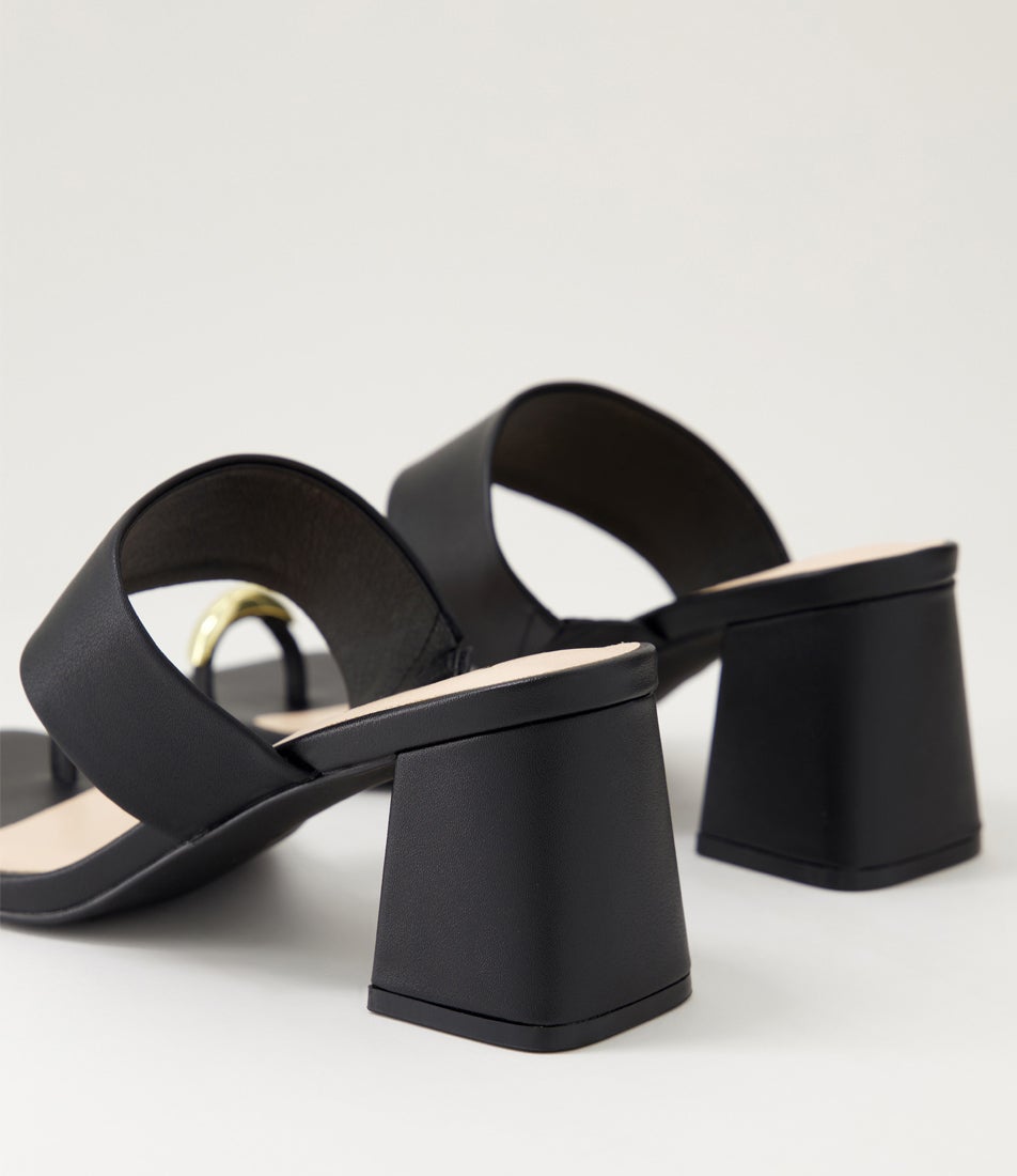 Stassie Black Sandals