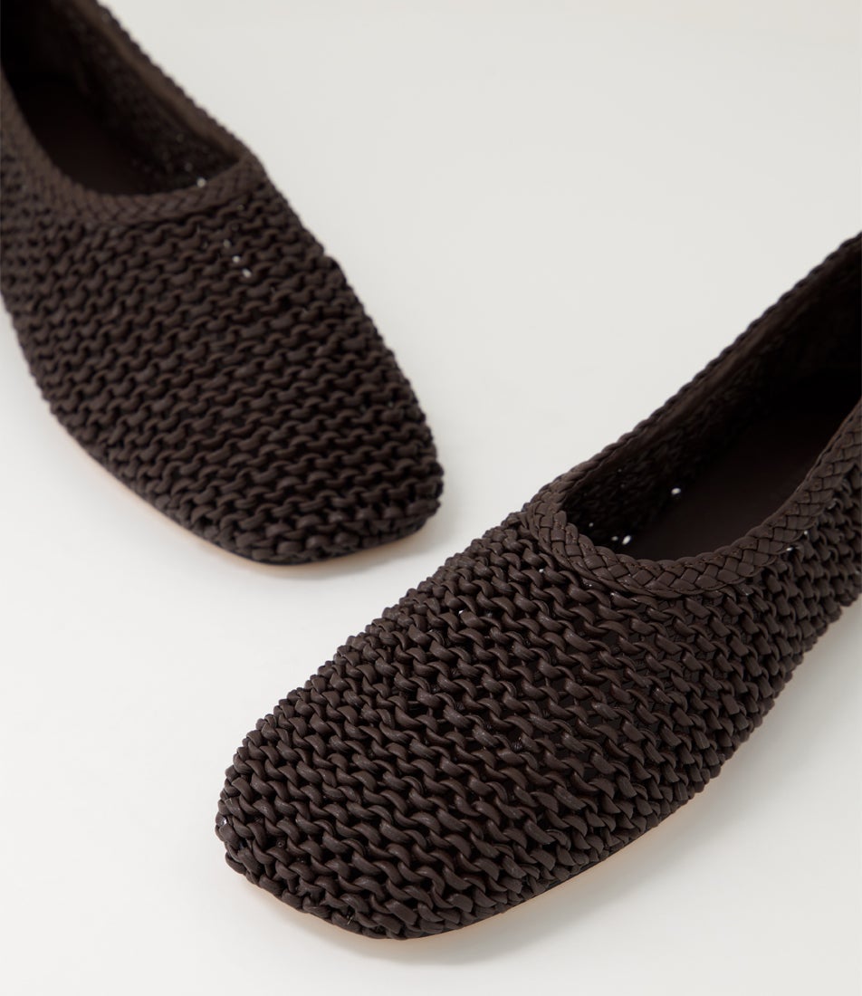 Ramone Dark Brown Flat Shoes