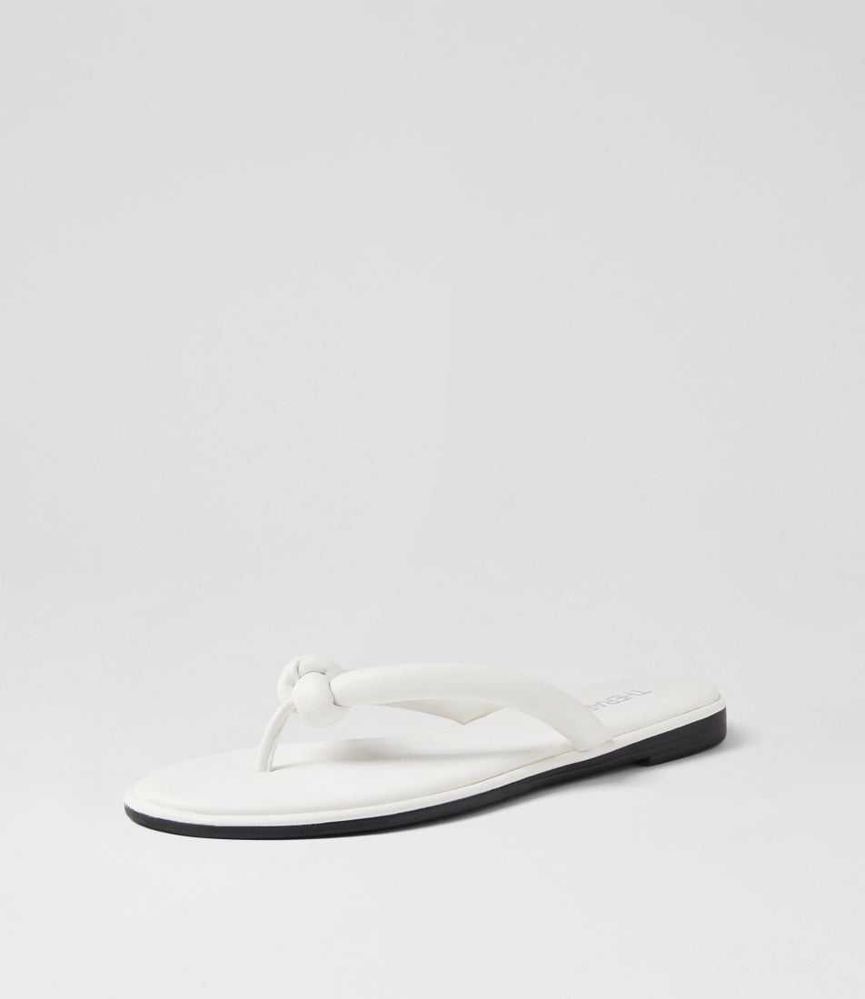 Tyana White Thongs