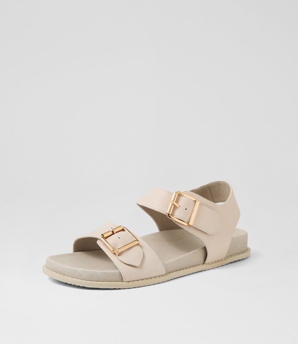 Hastice W Almond Leather Sandals