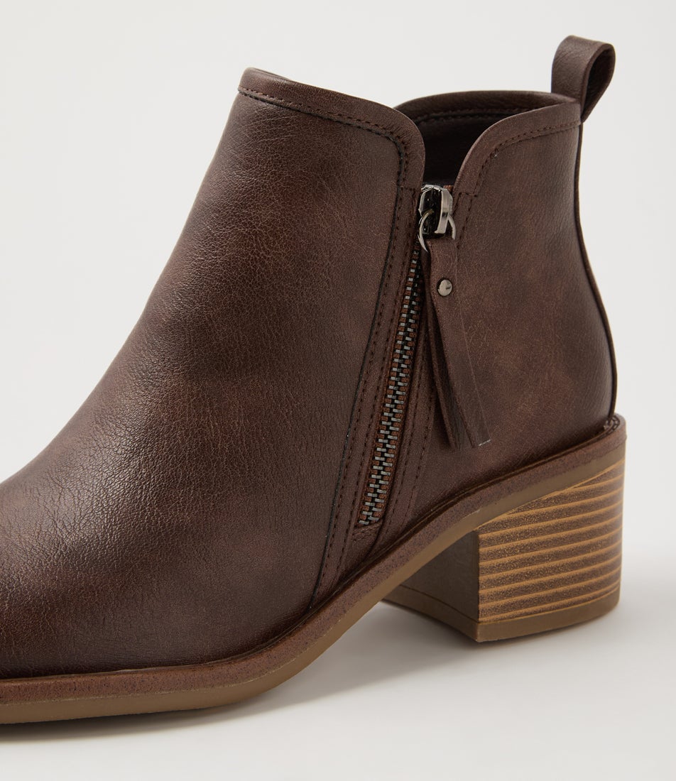 Gishal Choc Ankle Boots
