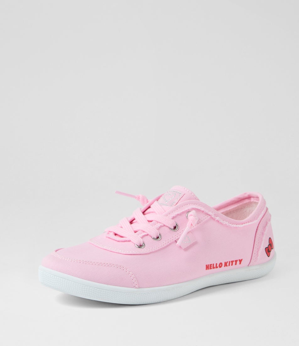 Hello Kitty Plume Pink Canvas Sneakers Hello Kitty Plume Pink Canvas Sneakers