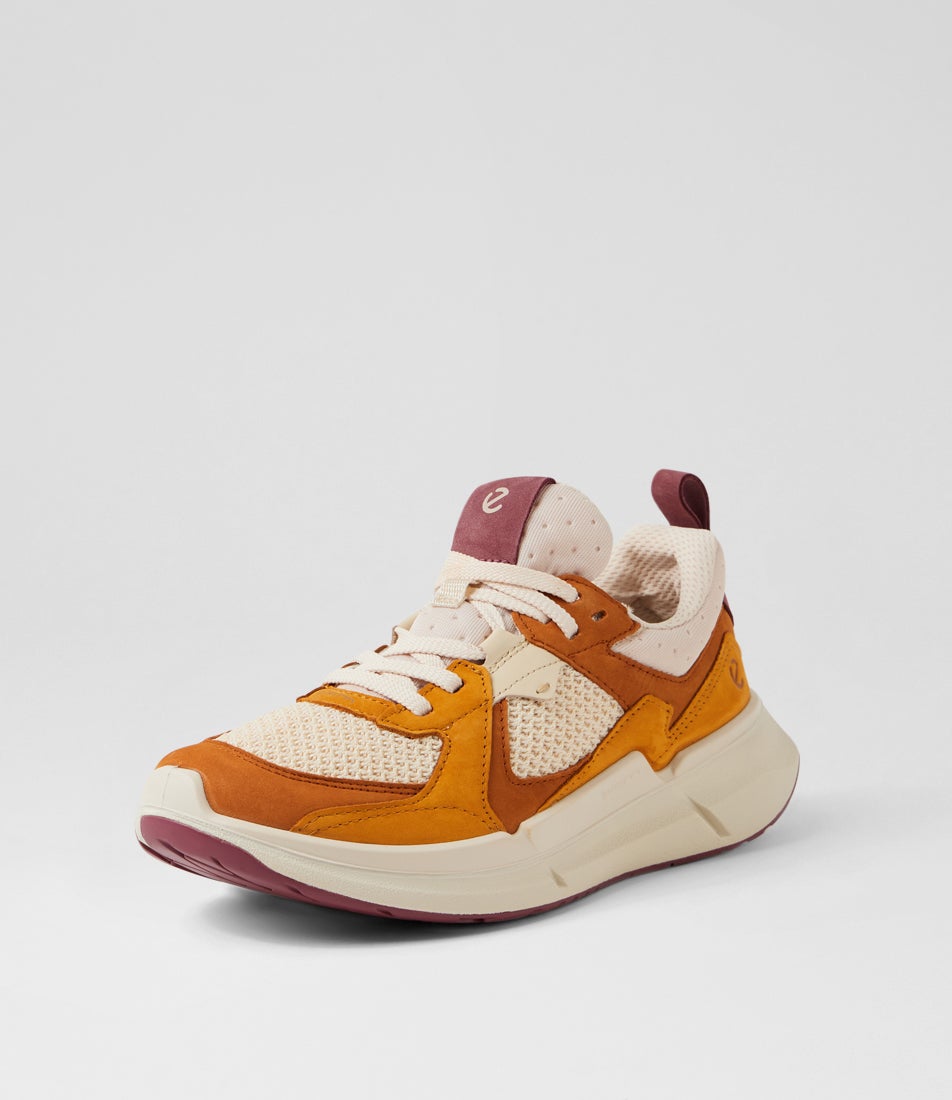 Biom 2.2 W Amber Honey Limestone Leather Sneakers