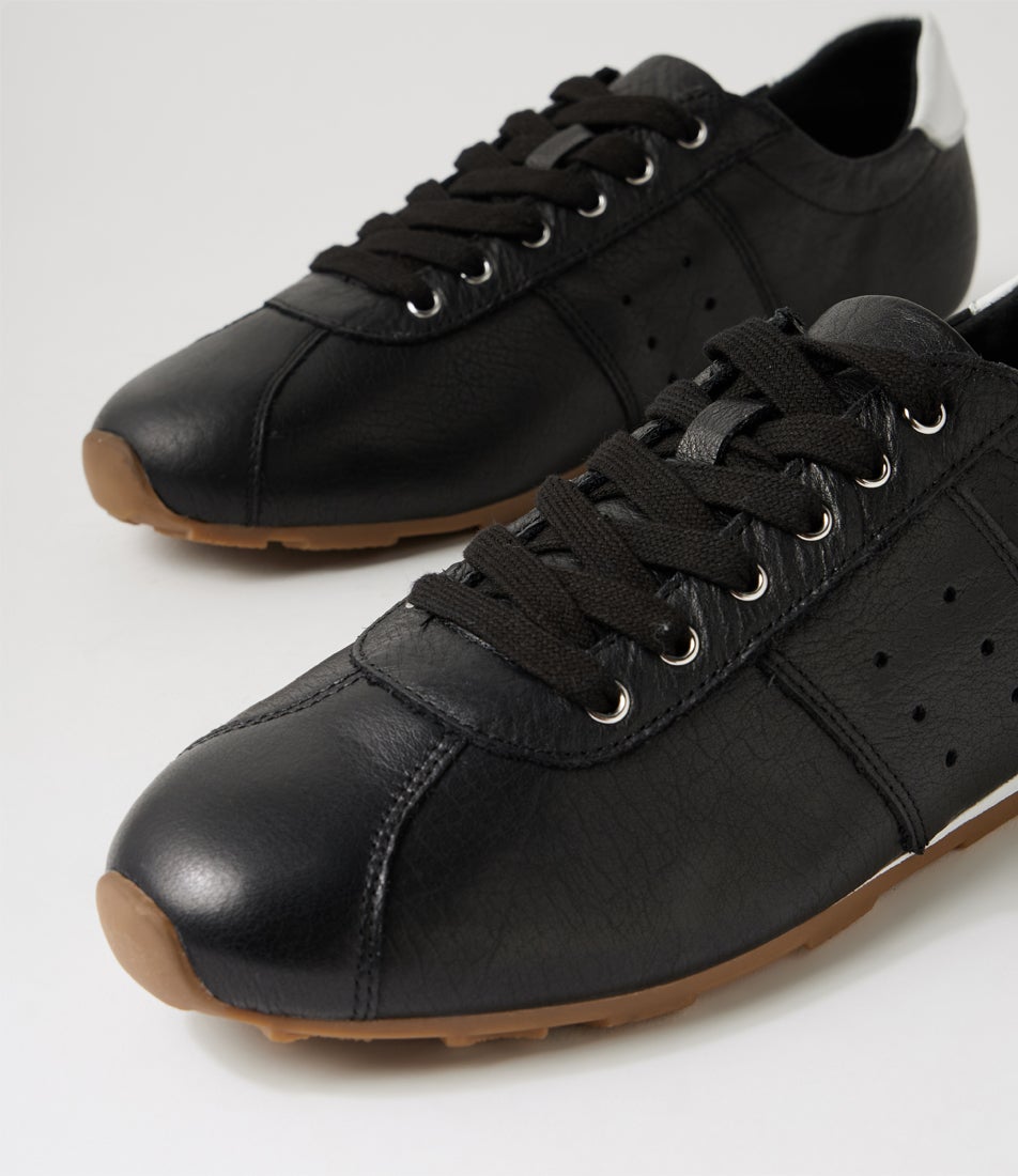 Malm Black Leather Sneakers