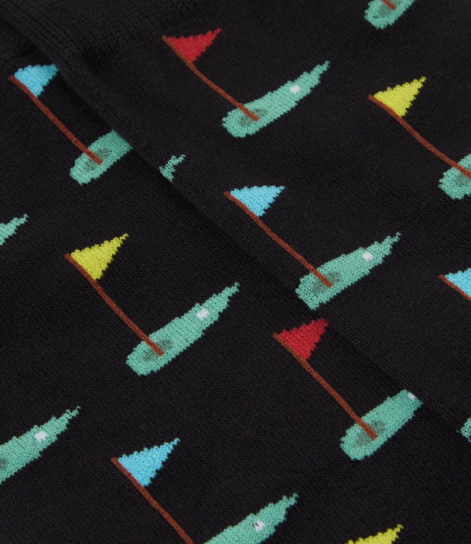 Golfer Multi Cotton Socks