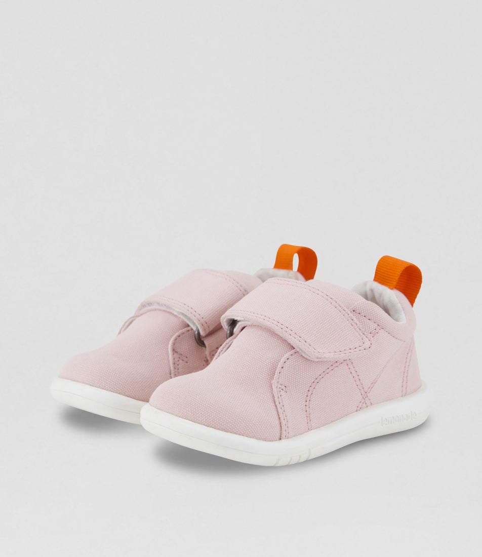 Wolfie Infant Pink Canvas Sneakers