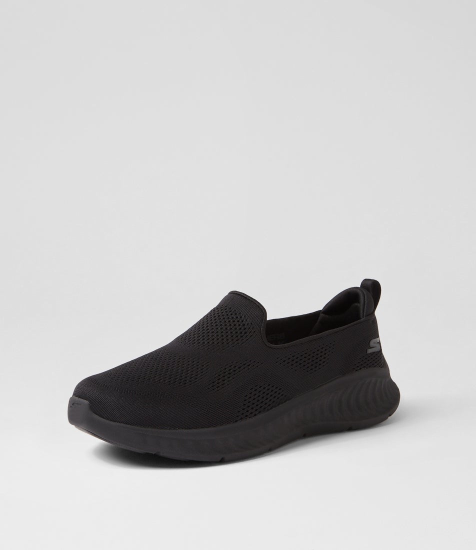 Go Walk Now Black Mesh Sneakers Go Walk Now Black Mesh Sneakers