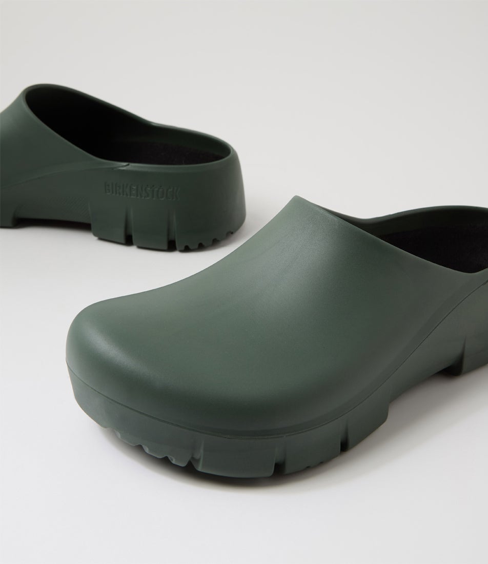 Super Birki 2 Thyme Polyurethane Flat Shoes