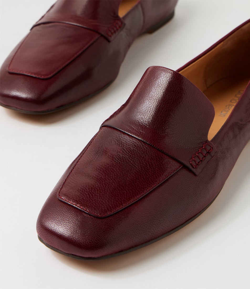 Nepeta Bordeaux Luxe Leather Loafers