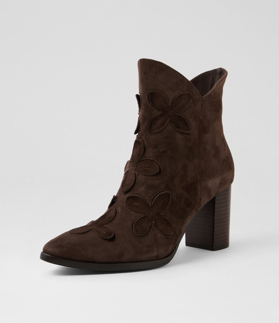 Alderte Choc Suede Ankle Boots Alderte Choc Suede Ankle Boots