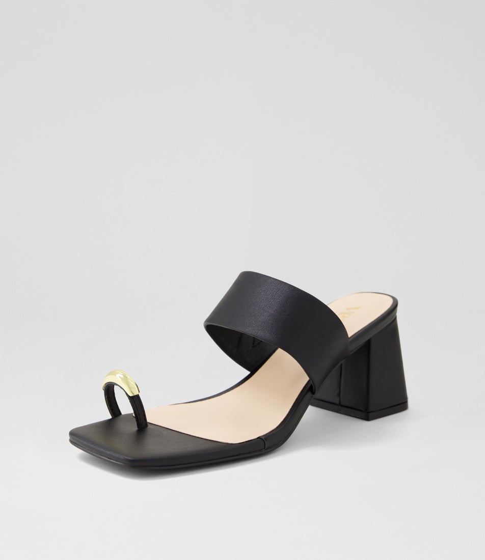 Stassie Black Sandals
