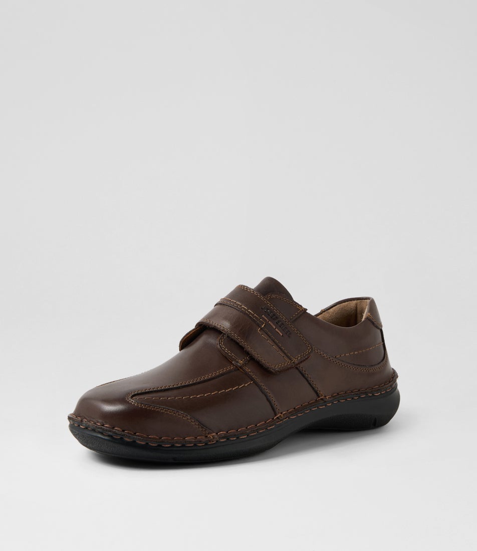 New Anvers 02 Tabak Leather Flat Shoes