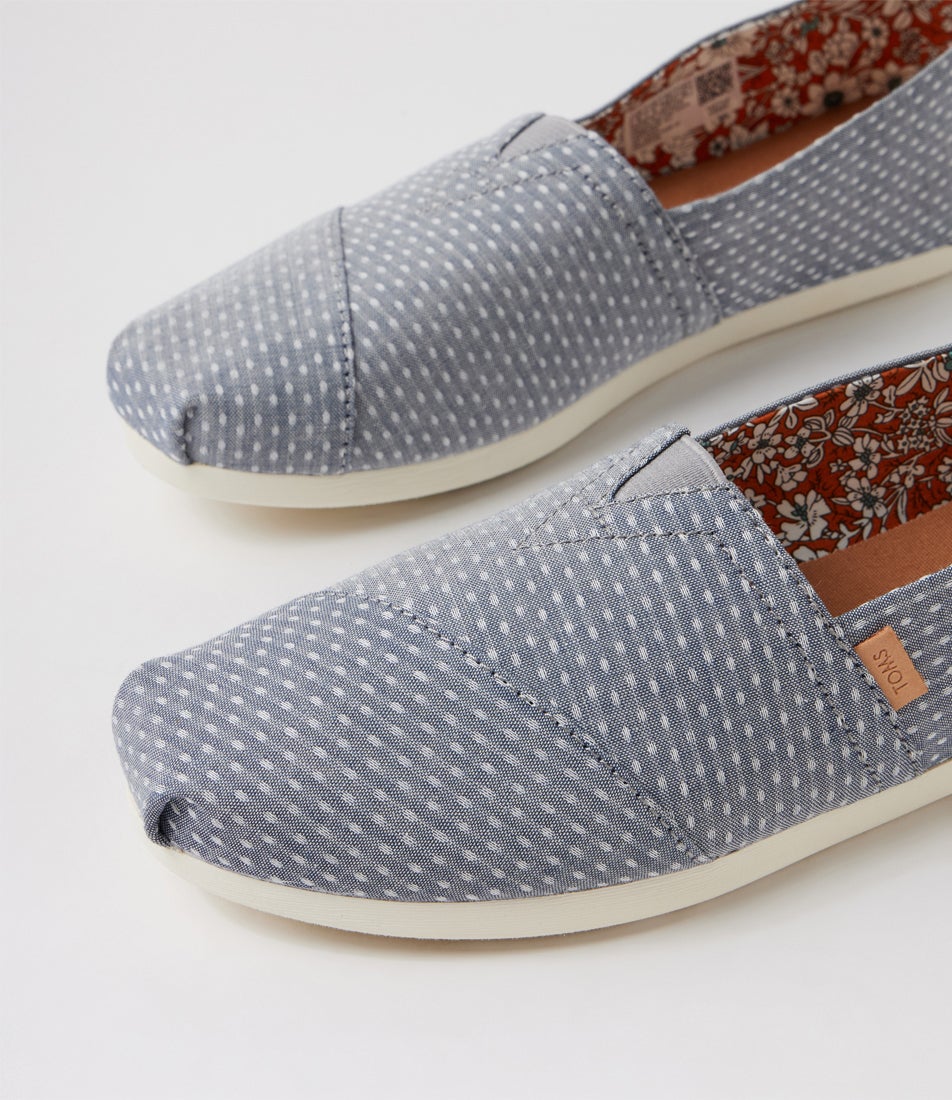 Alpargata Niagra Mist Canvas Flat Shoes