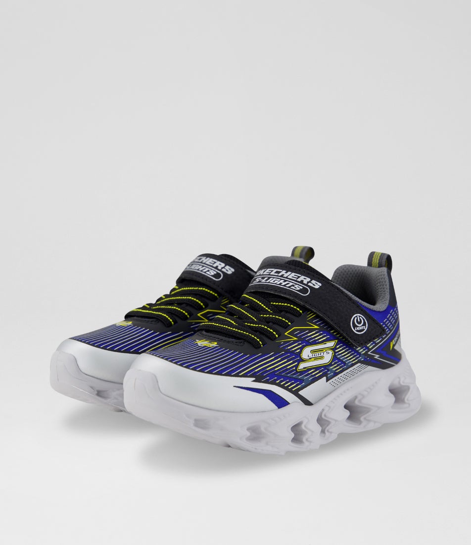 Vortex 2 Junior Navy Grey Fabric Sneakers