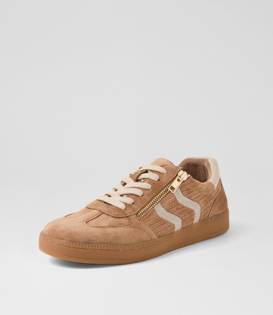 Darcys Light Choc Multi Sneakers