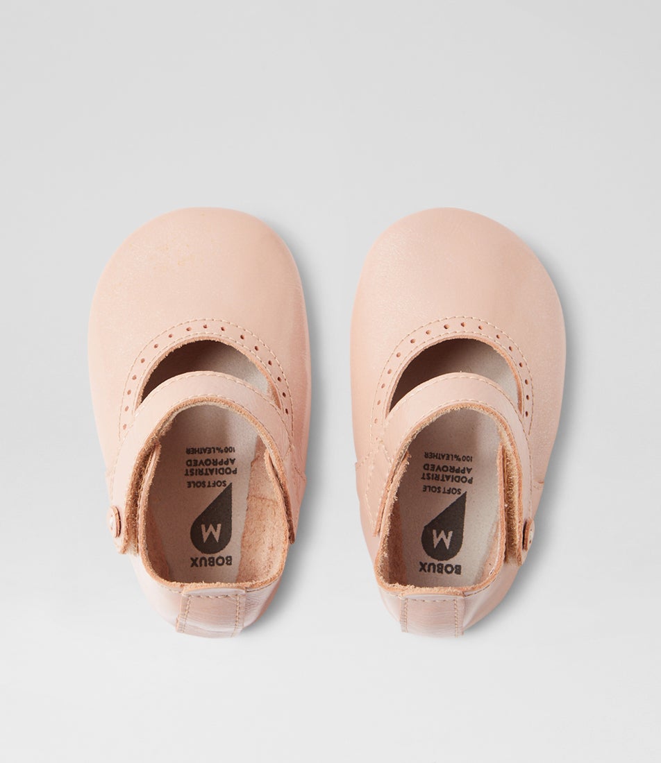 Ss Delight Infant Cameo Rose Patent Leather Flat Shoes